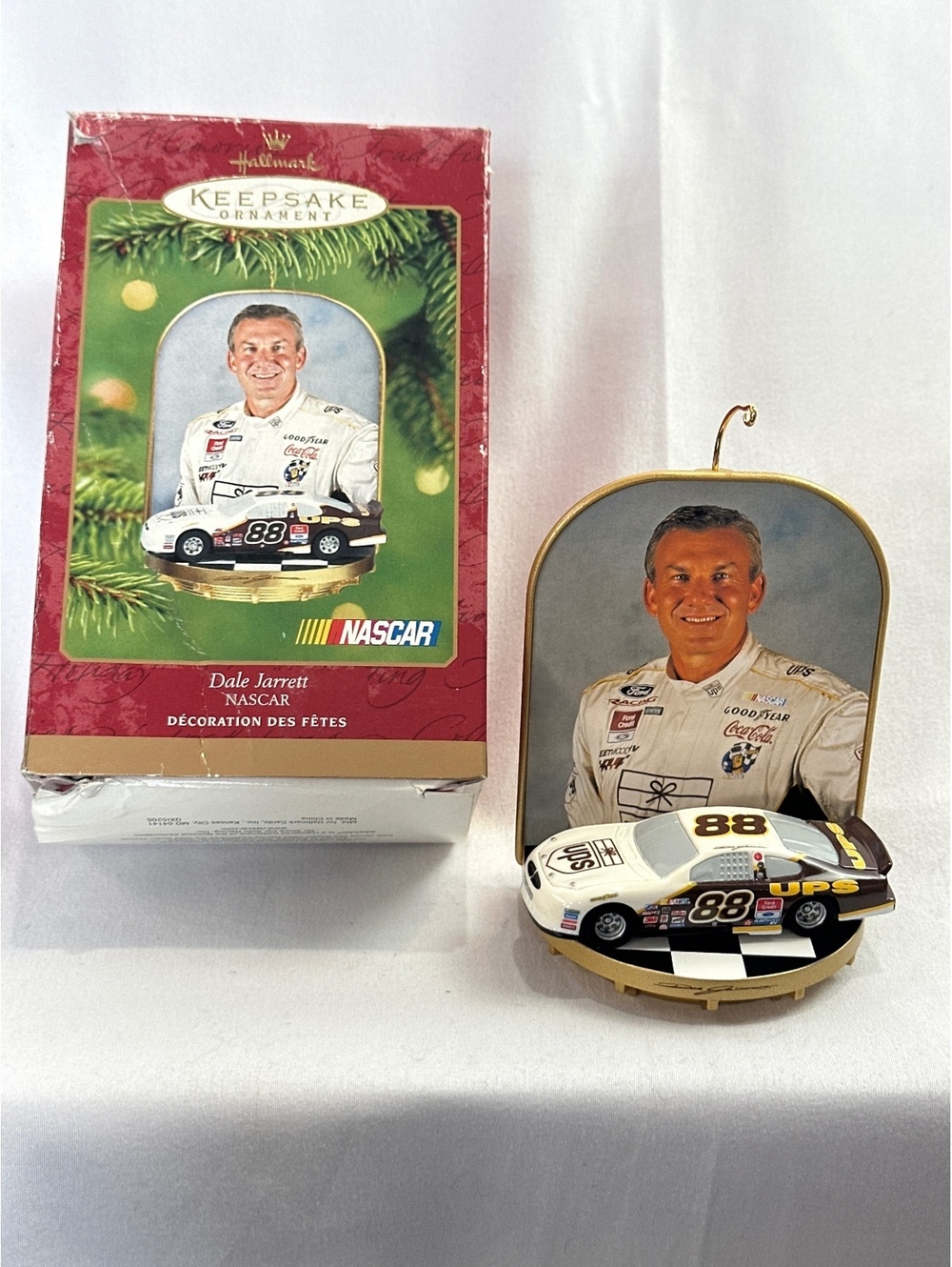 Hallmark Keepsake NASCAR Dale Jarrett Ornament 1999 Champion